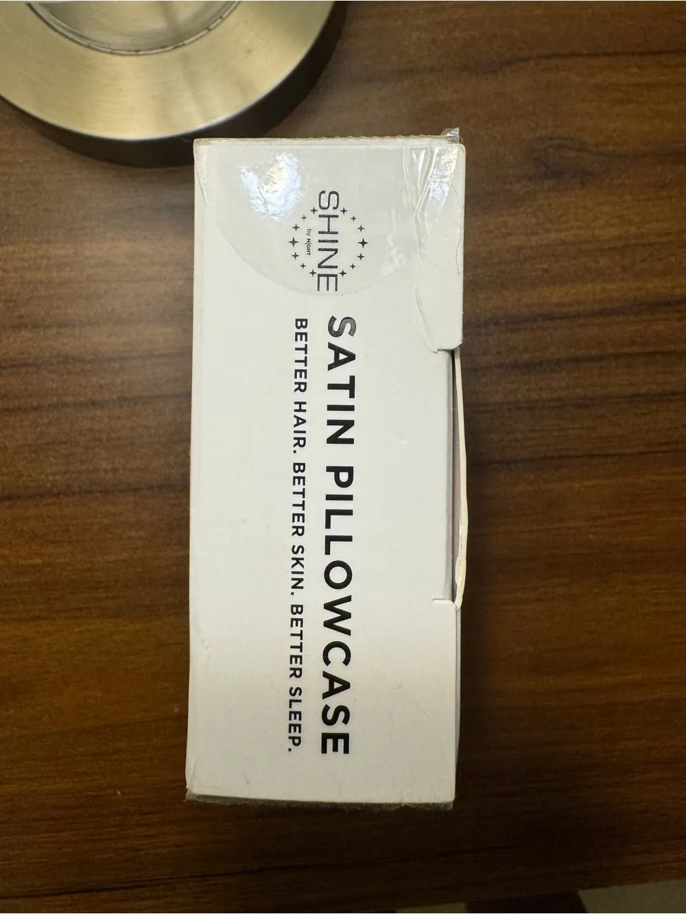 SHINE Satin Pillowcases - White (2pk) Queen New In Box